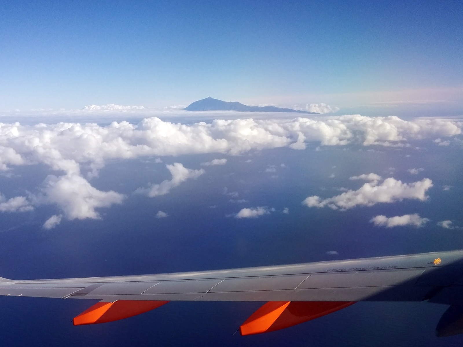 Uitzicht op Tenerife